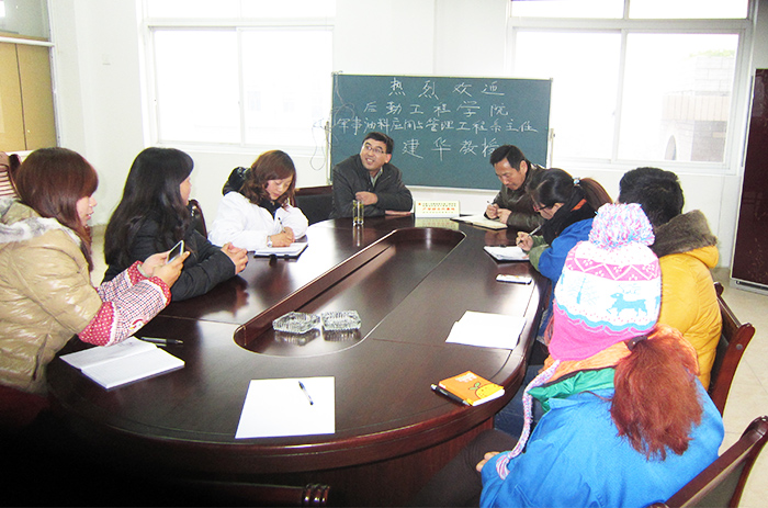 后勤工程学院军事油料应用与管理工程系主任莅临指导